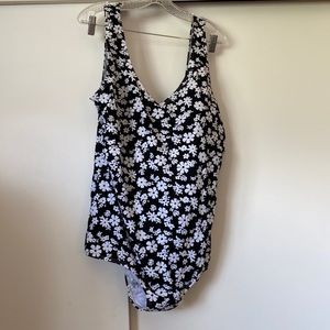 Size 24 plus size one piece swimsuit